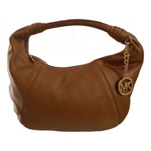 Michael Kors Tan Leather Hobo Bag